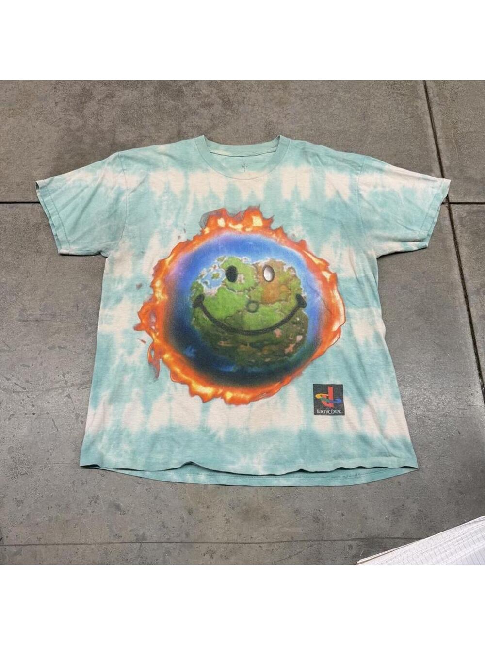 travis scott fortnite playstation the scotts tie dye shirt size large